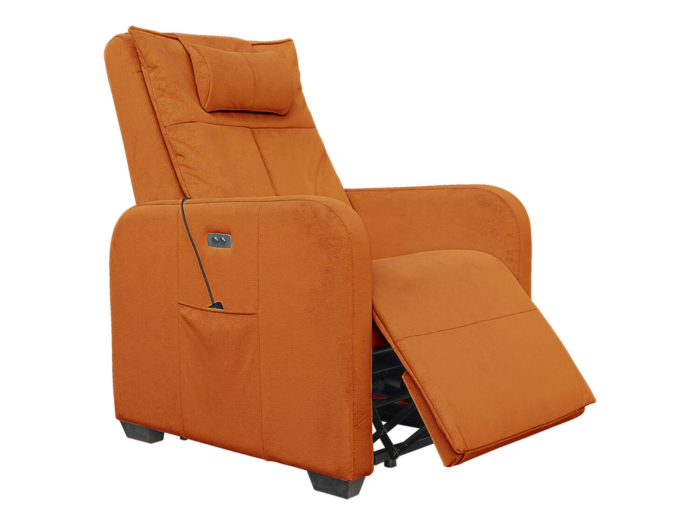 Кресло-реклайнер электрический с подъемом и массажем FUJIMO LIFT CHAIR цвет на заказ