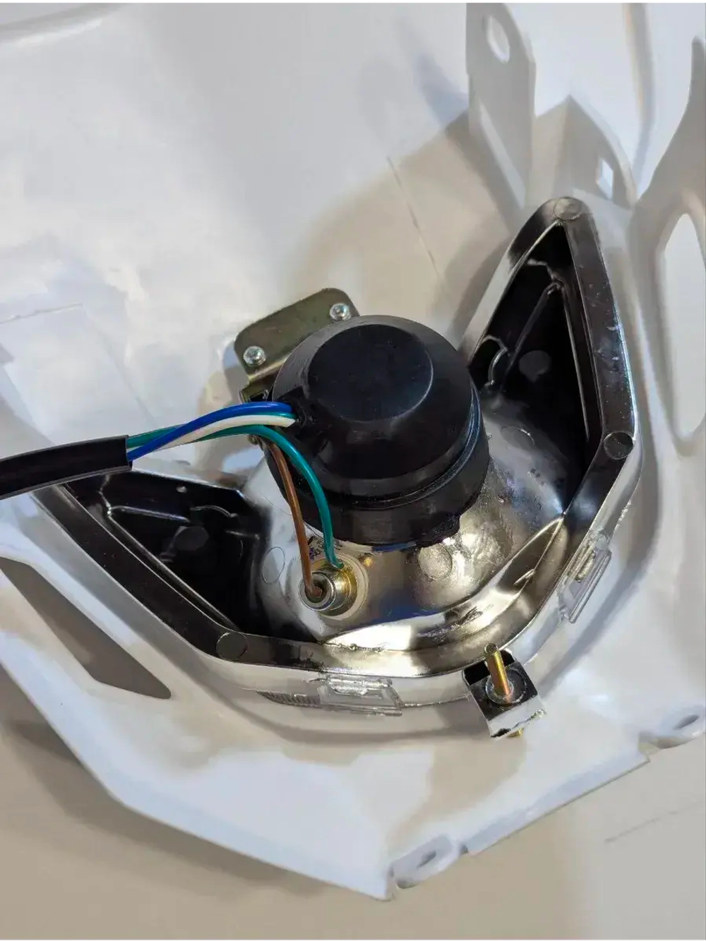 Фара белая для мотоциклов и питбайков KAYO, BSE