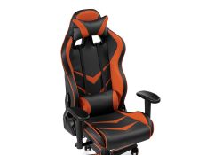 Компьютерное кресло Racer черное / оранжевое