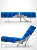 Механизм книжка для диванов №504, комплект пр. и лев. деталь