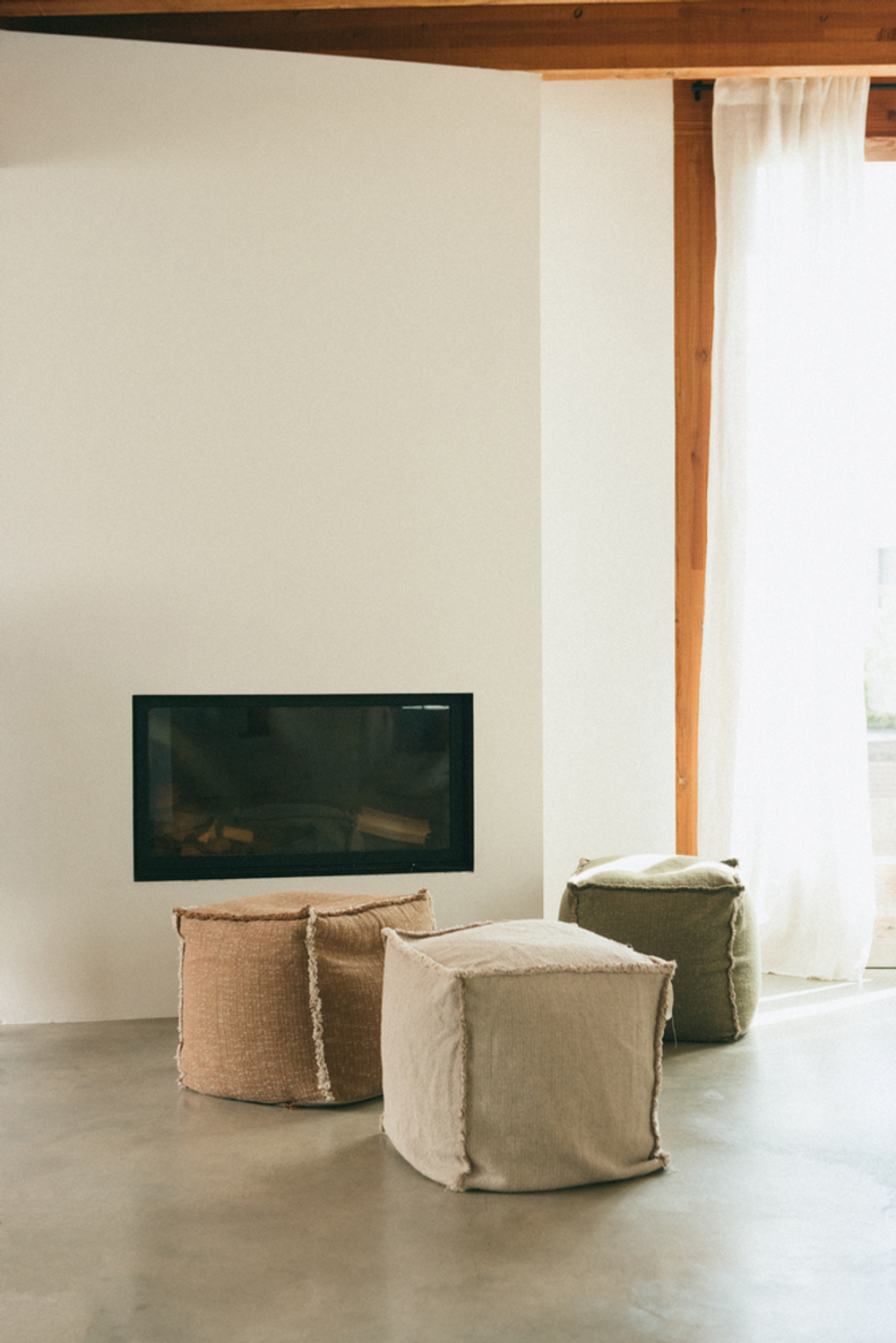 Пуф Lorena Canals Handloom Puff Khakki (45 x 45 x 45 см)