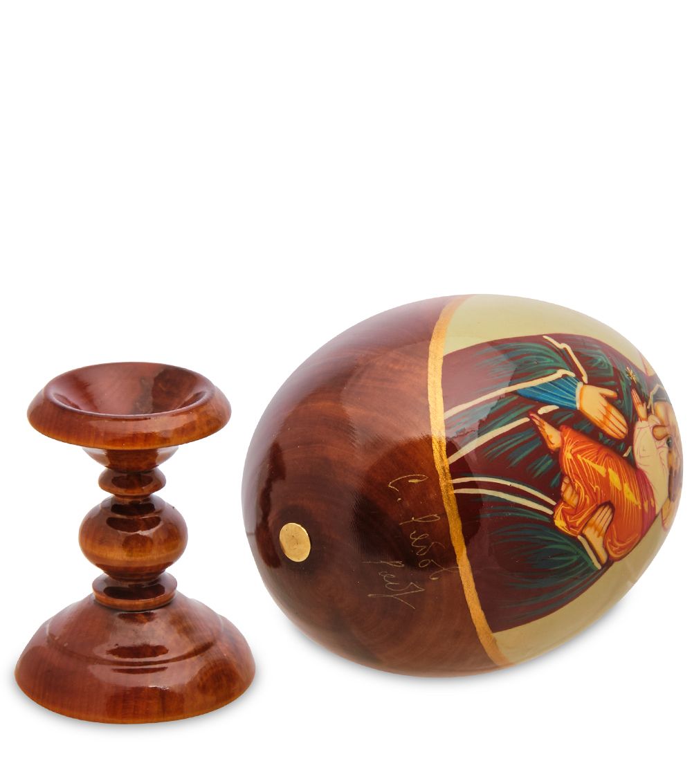 ИКО-22/ 2 Яйцо-икона «Святой Лик» Рябова Г.