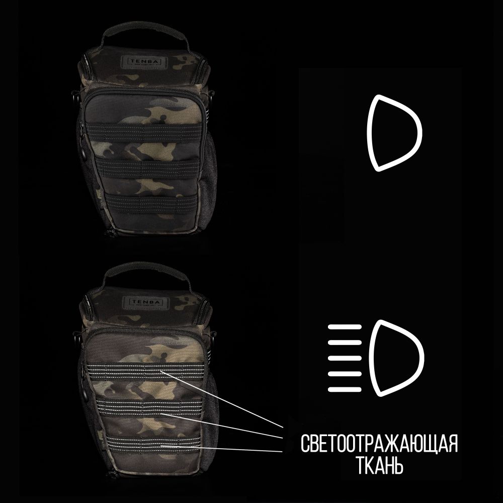 Фотосумка Tenba Axis v2 Tactical 4L Top Loader MultiCam Black 637-751