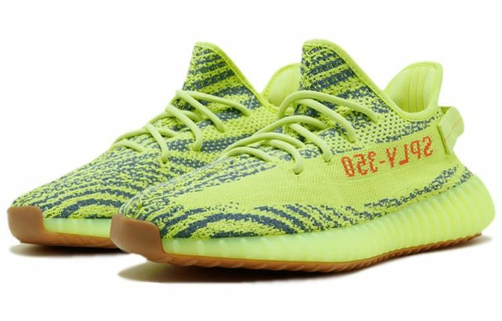 Кроссовки Adidas Originals Yeezy Boost 350 V2 "Semi Frozen Yellow"