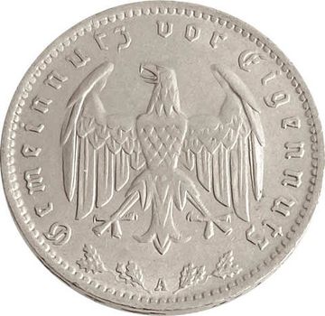 1 рейхсмарка 1935 Германия (Третий рейх) "A"