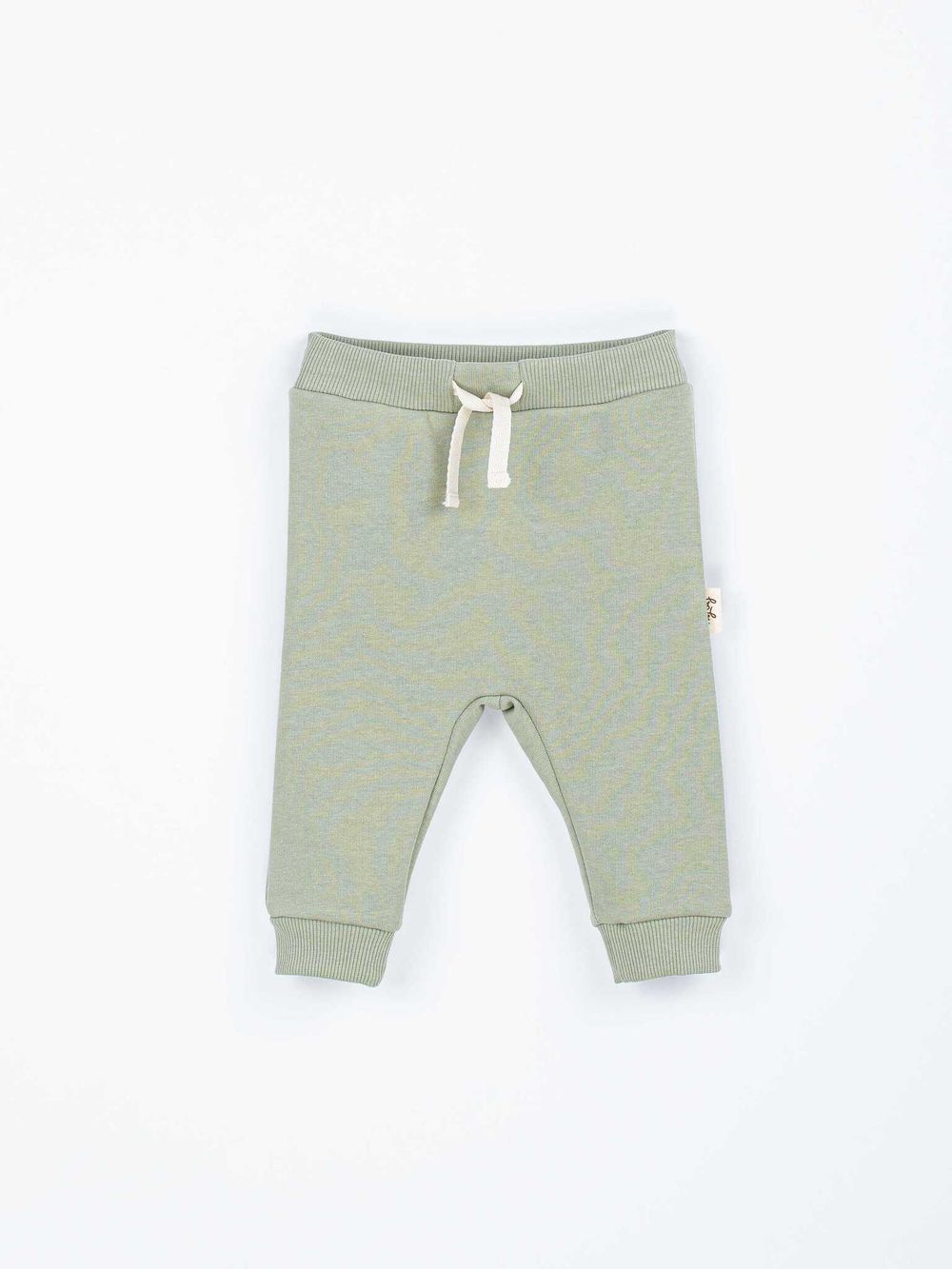 Джоггеры "Шалфей" утепленные 0+