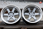 Комплект дисков Rays TE37V 17x8/9 et35/25 5x114.3