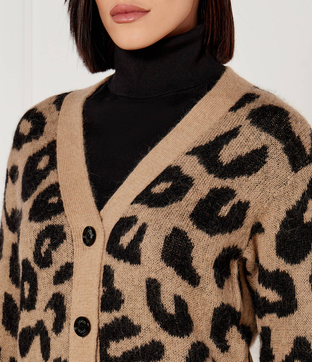 Шерстяной кардиган Joop! - коричневый(30043672)