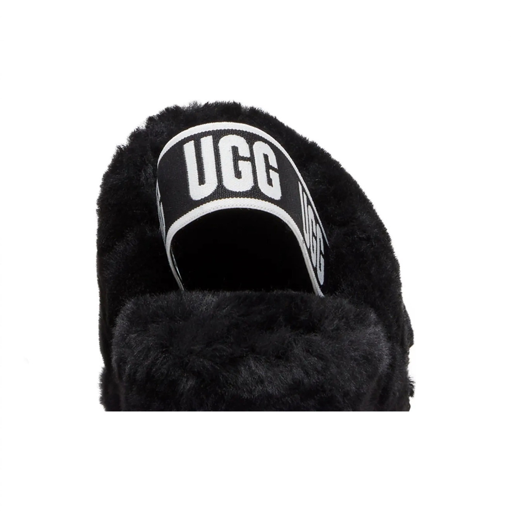 Ugg Fluff Yeah Slide Black