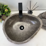 Раковина из речного камня RS-63329 (50*39*16) 0122