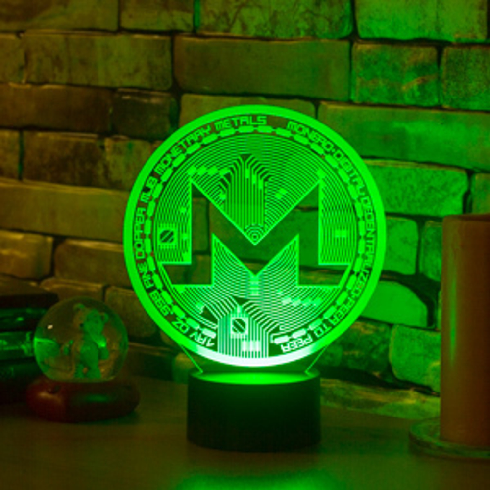 3Д-светильник "Monero" (Монеро)