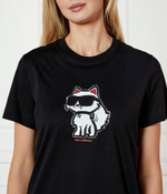 Футболка IKON SKETCH CHOUPETTE Karl Lagerfeld - черный(A1W17128)