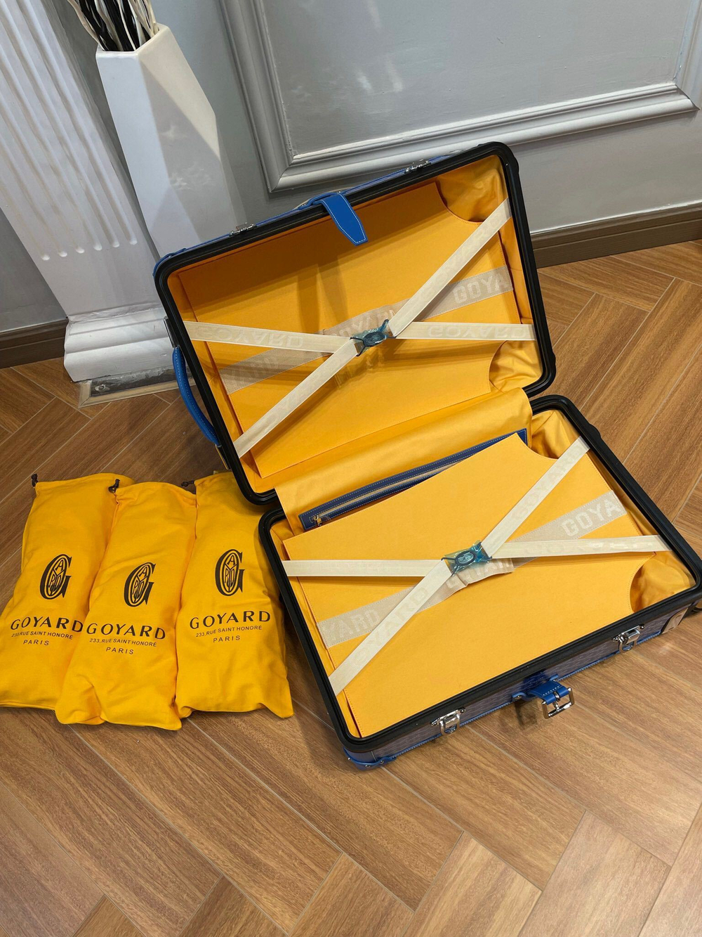 Goyard Bourget PM Trolley Case