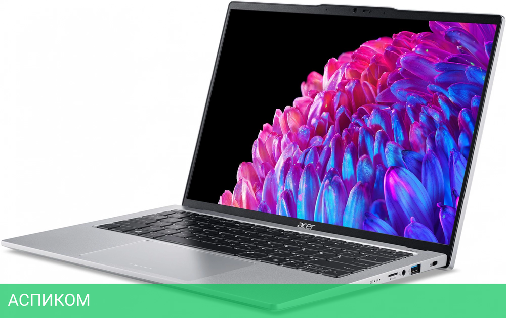 Ноутбук Acer Swift Go 14 SFG14-73-70EH Silver (NX.KSGCD.002)