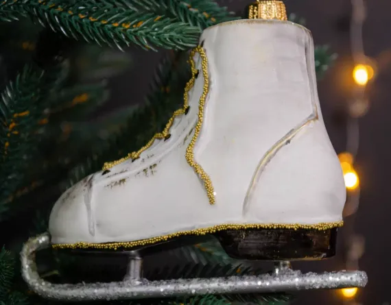 Елочное украшение Конек фигурный h-11 см., стекло, Витус (51063)