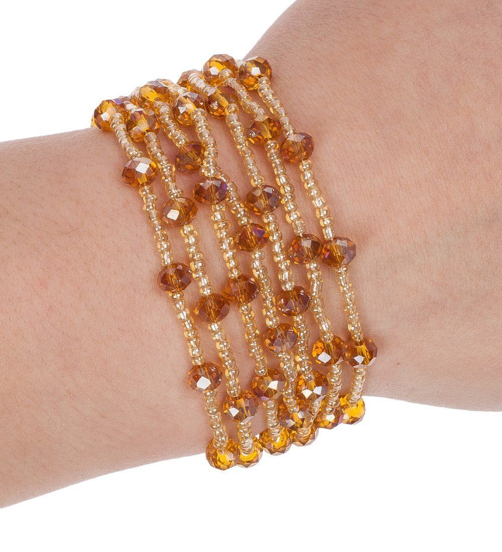 Y-BB027 Браслет из бисера и бусин «Кружево»