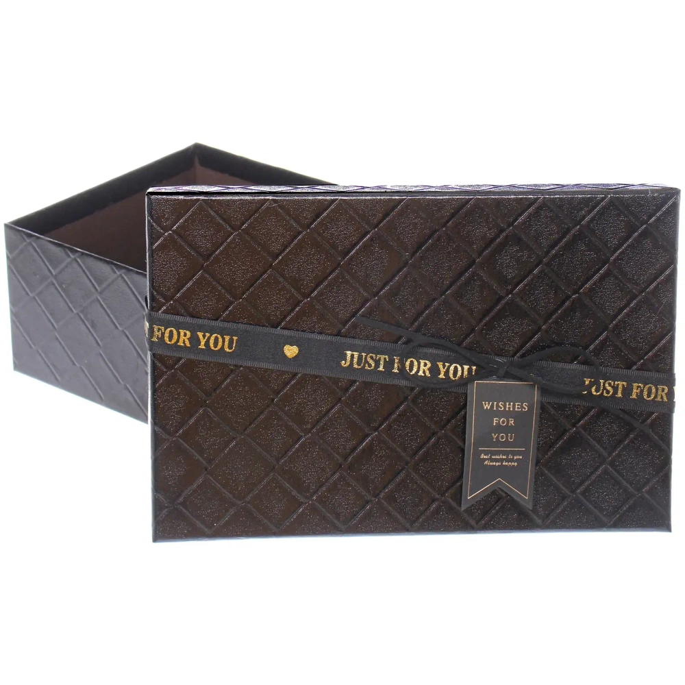 Коробка подарочная «Лучшие моменты» 21*14*8 см, Черный