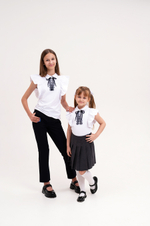 Блуза к/р трикотаж. д/д DELORAS Z63479S