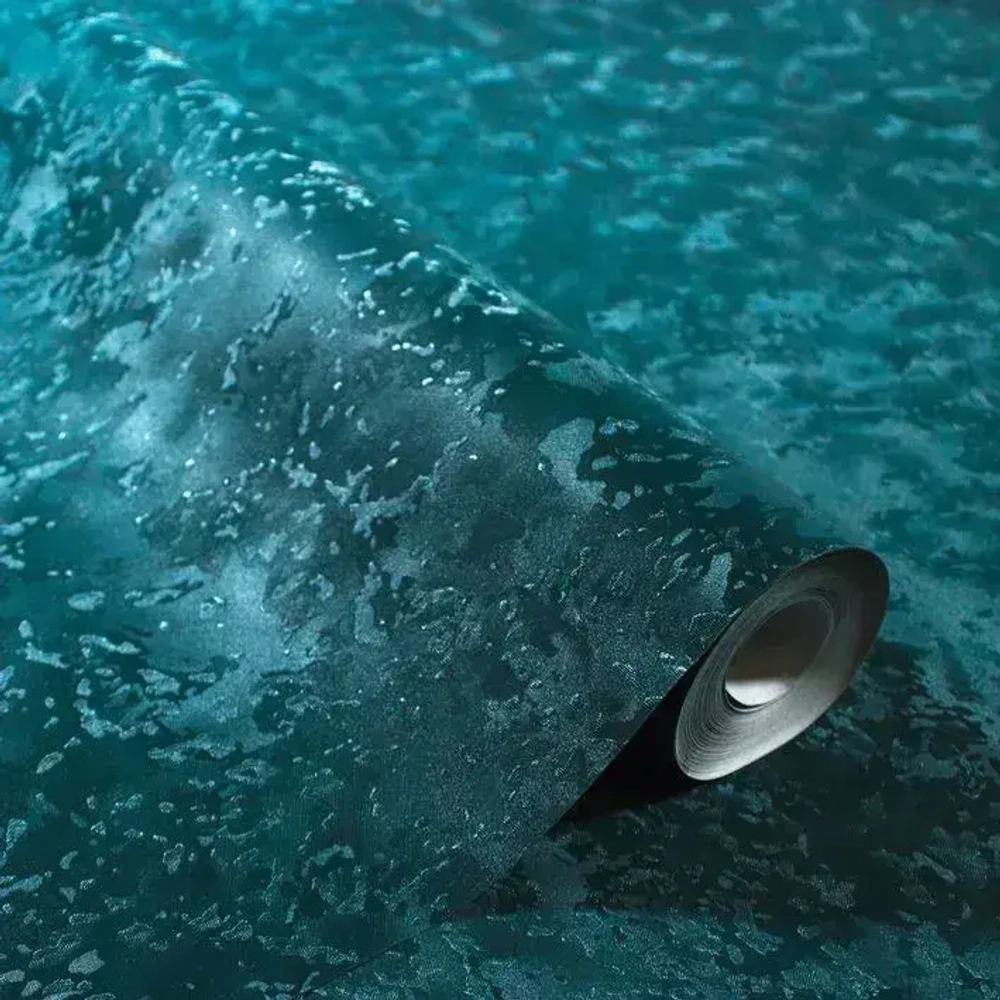 Обои флизелиновые изумрудные горячего тиснения Дюна 4004-72