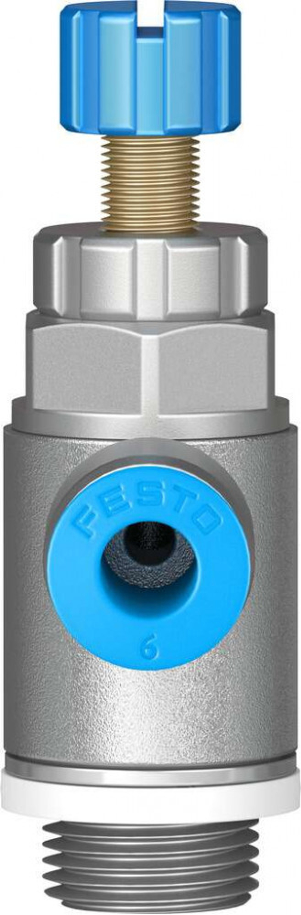 Дроссель с обратным клапаном Festo GRLA-1/4-QS-8-RS-D