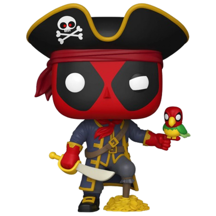 Фигурка Funko POP! Plus Bobble Marvel Deadpool Lit Cls Deadpool As Long John Silver