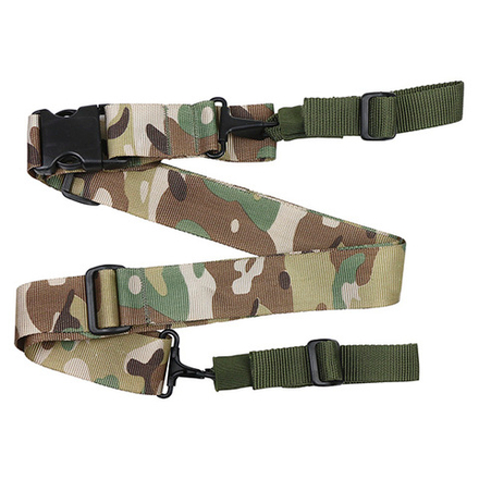 Ремень оружейный ОР-18 трехточечный мультикам (40 мм)
