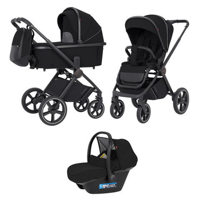 Коляска 3 в 1 Carrello Ultimo CRL-6519 Sable Black