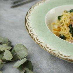 Тарелка глубокая 400 мл d 25 см для пасты, для супа Rome By Bone Innovation [6]