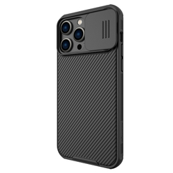 Двухкомпонентный чехол от Nillkin на смартфон iPhone 14 Pro Max, серия CamShield Pro Case, сдвижная шторка для камеры