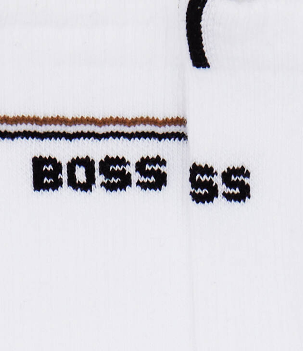 Носки 2 пары QS Iconic CC W BOSS BLACK - белый(50502113)