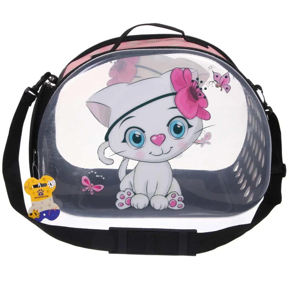 Сумка - переноска для животных «Малышка Баби», цвет как на фото, 42*28*32/до13кг (пакет и лейбл)