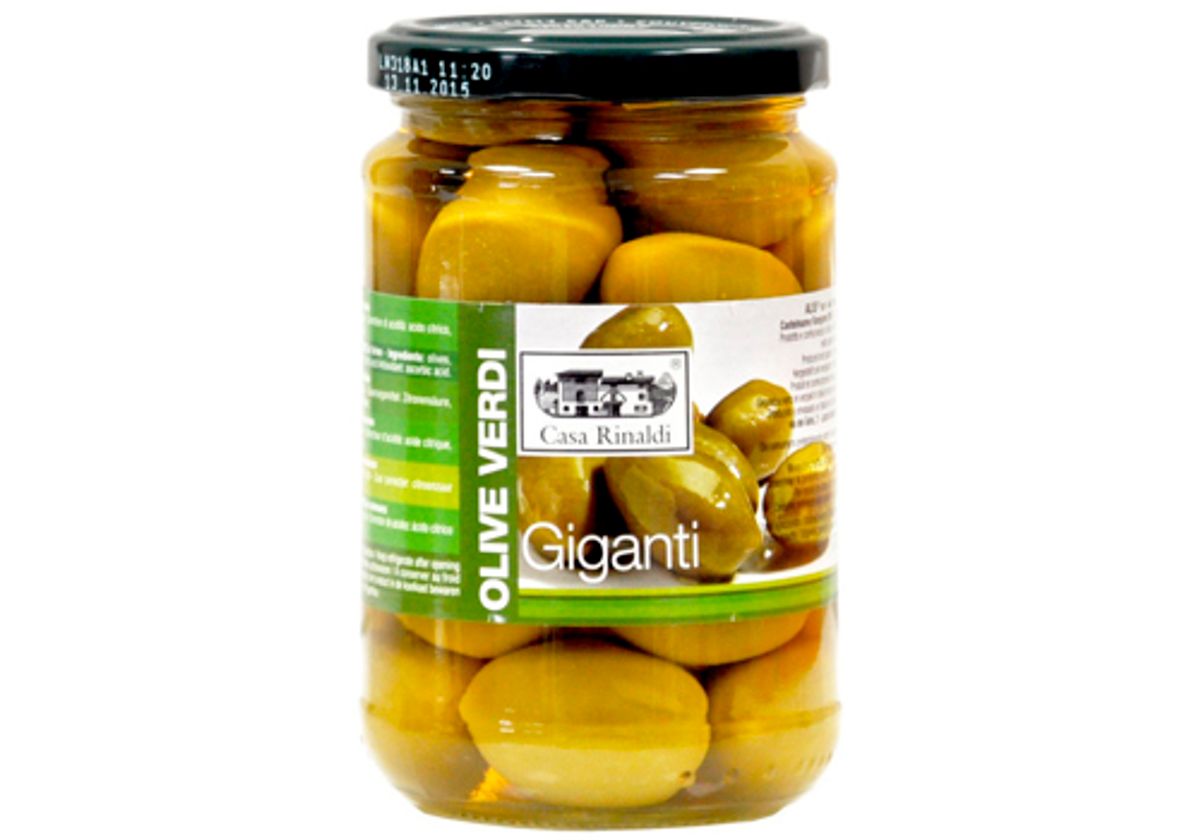 Оливки гигантские Giganti, 310г