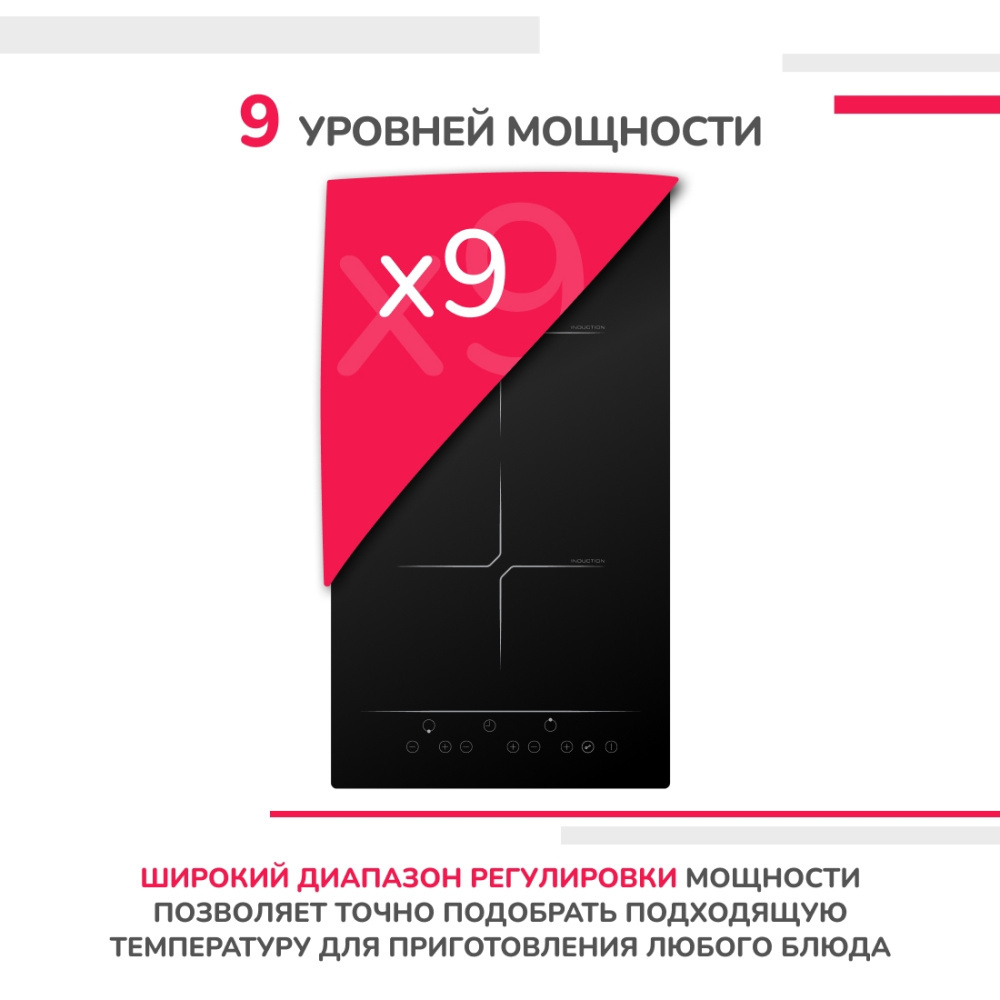 Варочная панель индукционная SIMFER H30I72S001