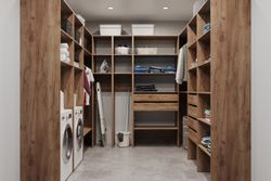 Гардеробная система "Гарди" Г144 Табачный дуб 2200х400х450, ЛДСП, MODERN, г. Ижевск