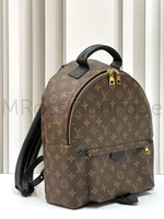 Рюкзак Palm Springs Louis Vuitton коричневый из канвы monogram