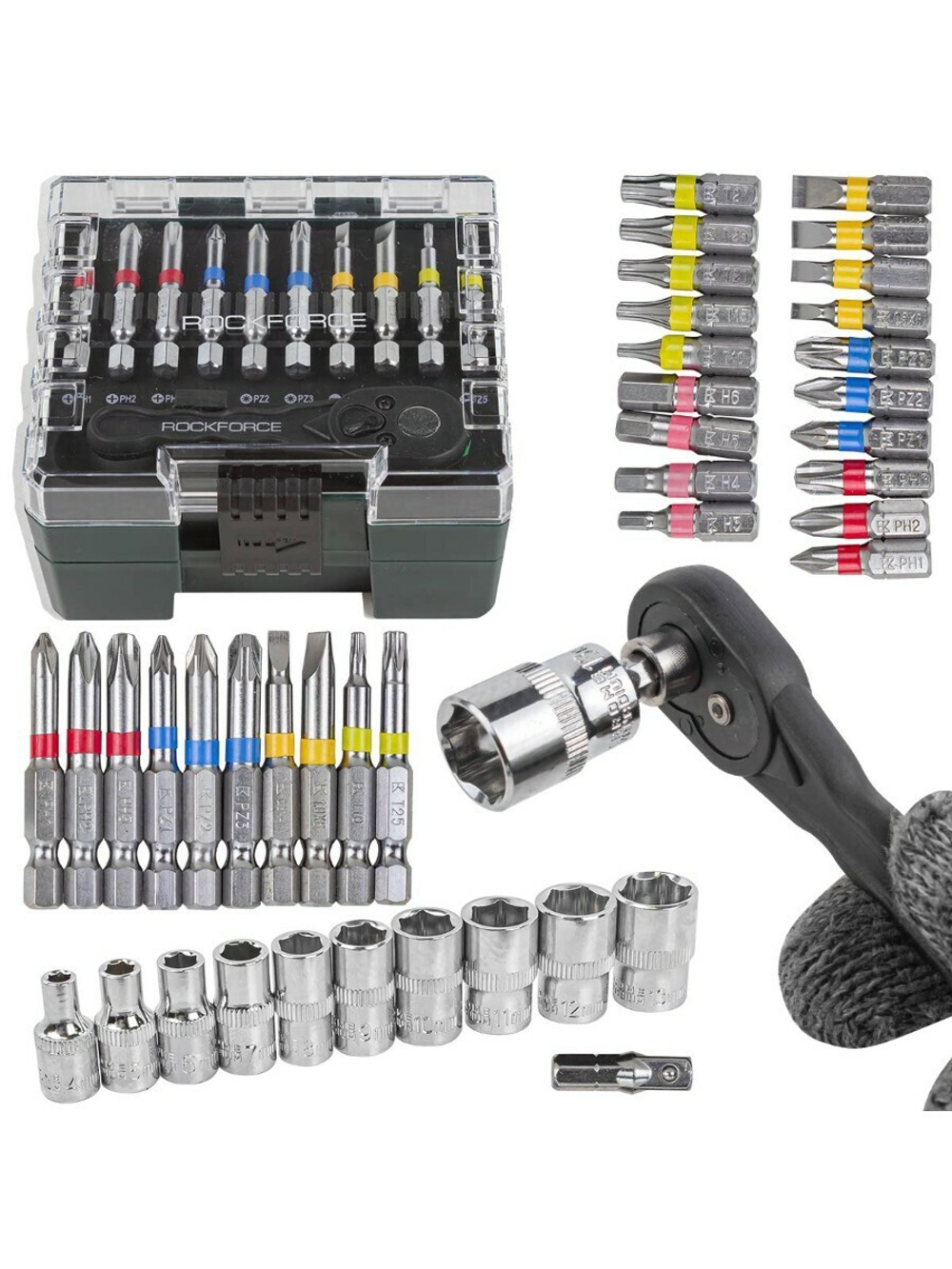 Набор инструментов 41 пр. RockForce##Rock FORCE RF-2411-5