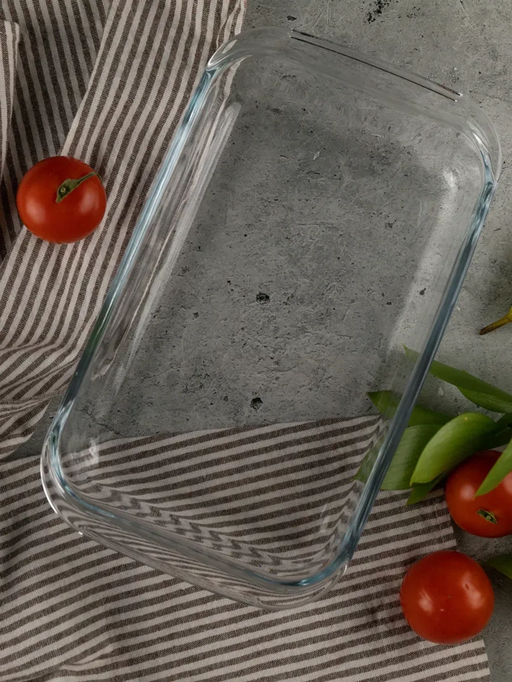 Форма для запекания из стекла, 1 л