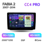 Teyes CC4 Pro 10,2" для Skoda Fabia 2007-2014