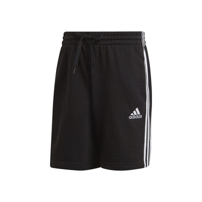 Мужские теннисные шорты adidas Essentials French Terry 3-Stripes Shorts Men - Black, White