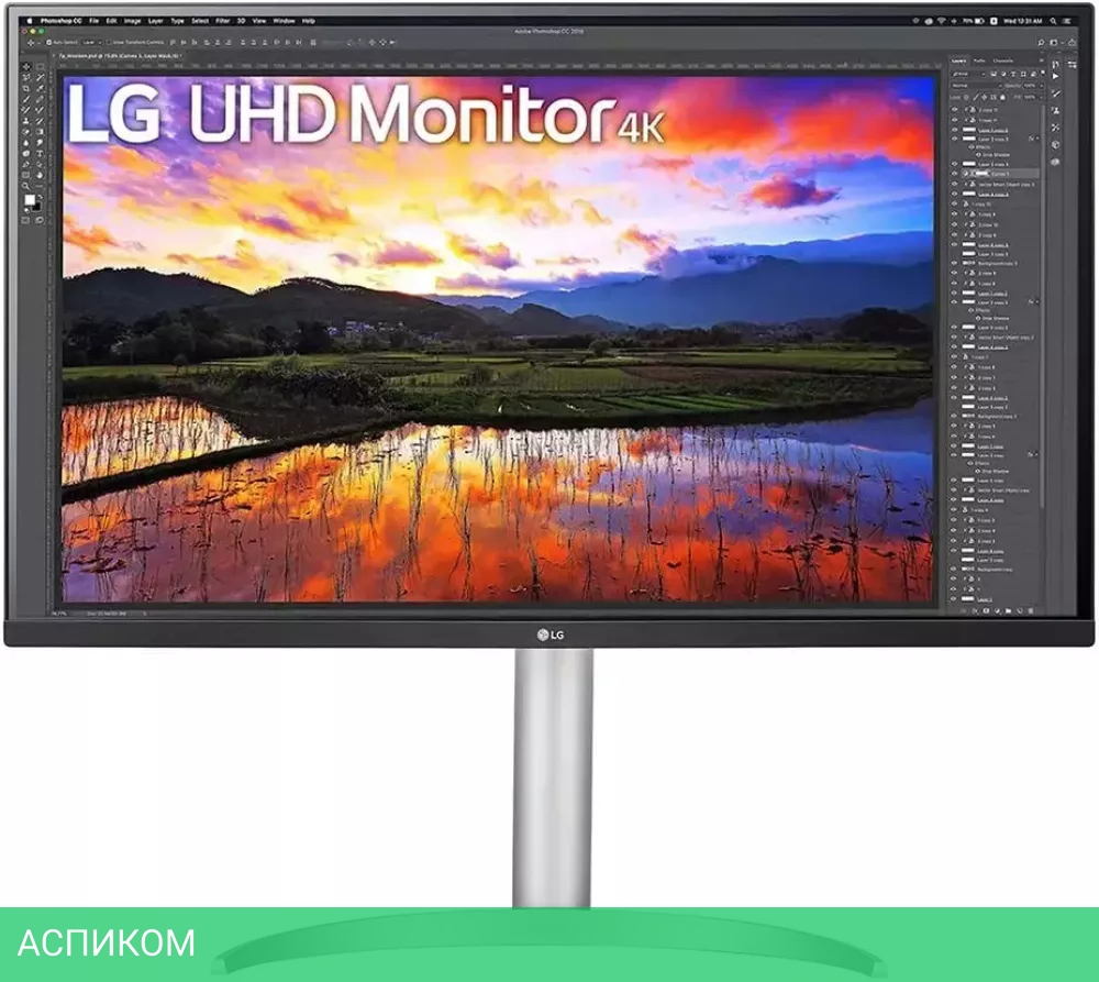 Монитор LG 32UP55NP-W