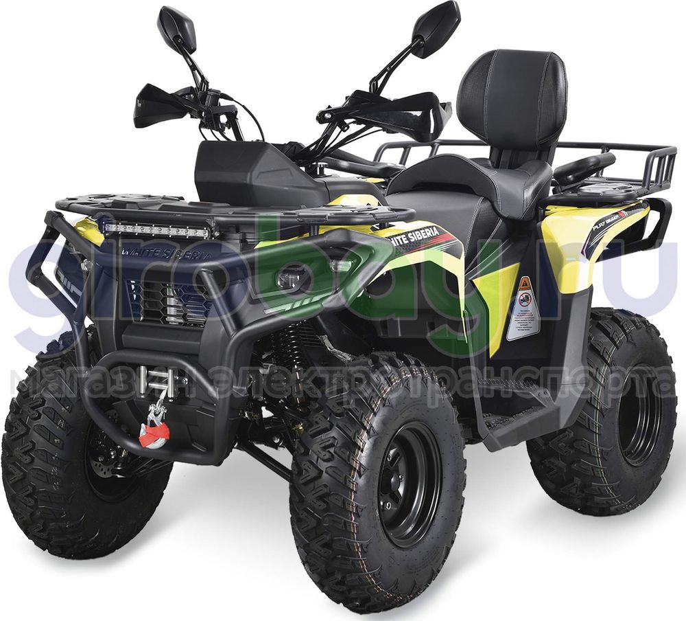 Бензиновый квадроцикл WHITE SIBERIA BARS 320 - Жёлтый Бензиновый квадроцикл WHITE SIBERIA BARS 320 - Жёлтый фото №1