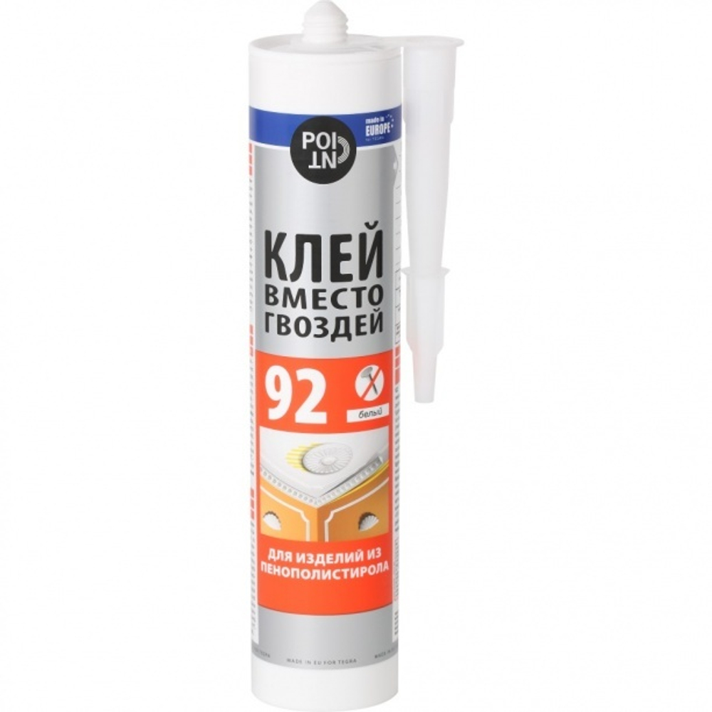 Жидкие гвозди 92 Point для пенополистирола белый 280ml