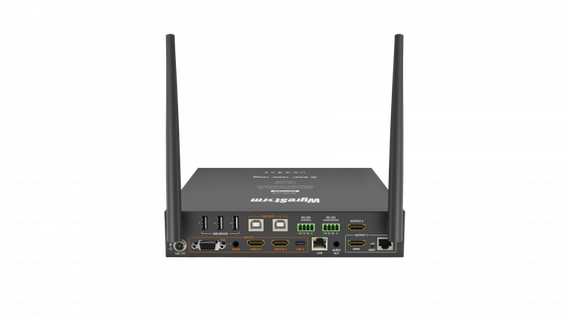 Wyrestorm SW-540-TX-W - HDBaseT презентационный коммутатор 4K30 40 м, с 4 входами USB 2.0, мультивью. режим и (поддержка AirPlay и др.)