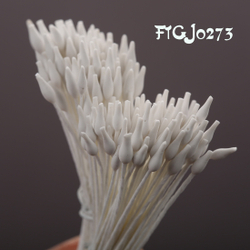 Тычинки заостренные белые для Эвкалипта, Вероники и пр. (2 пучка)