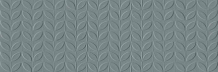 Настенная плитка Vida Struttura Foglia 3D Azzurro Rett (RA6R)