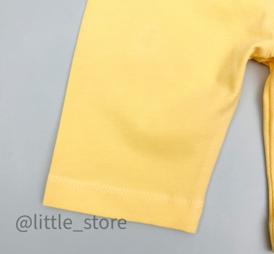 Бриджи хлопковые "Горошки" абрикос