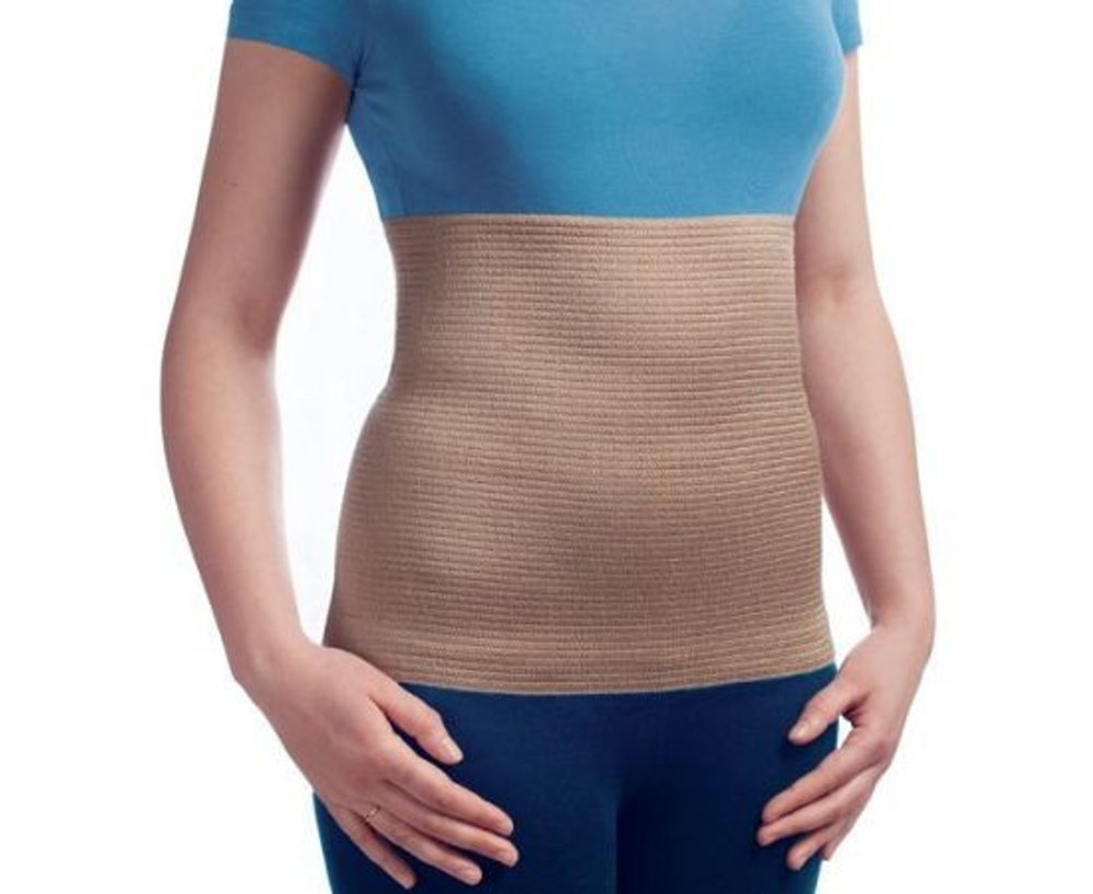 Пояс медицинский эластичный согревающий 9809 (высота 29 см) Польза