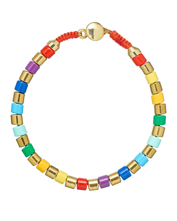 Браслет-эмаль, золотые элементы