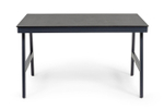 "Рио" стол из HPL 130х90см, цвет столешницы "серый гранит"