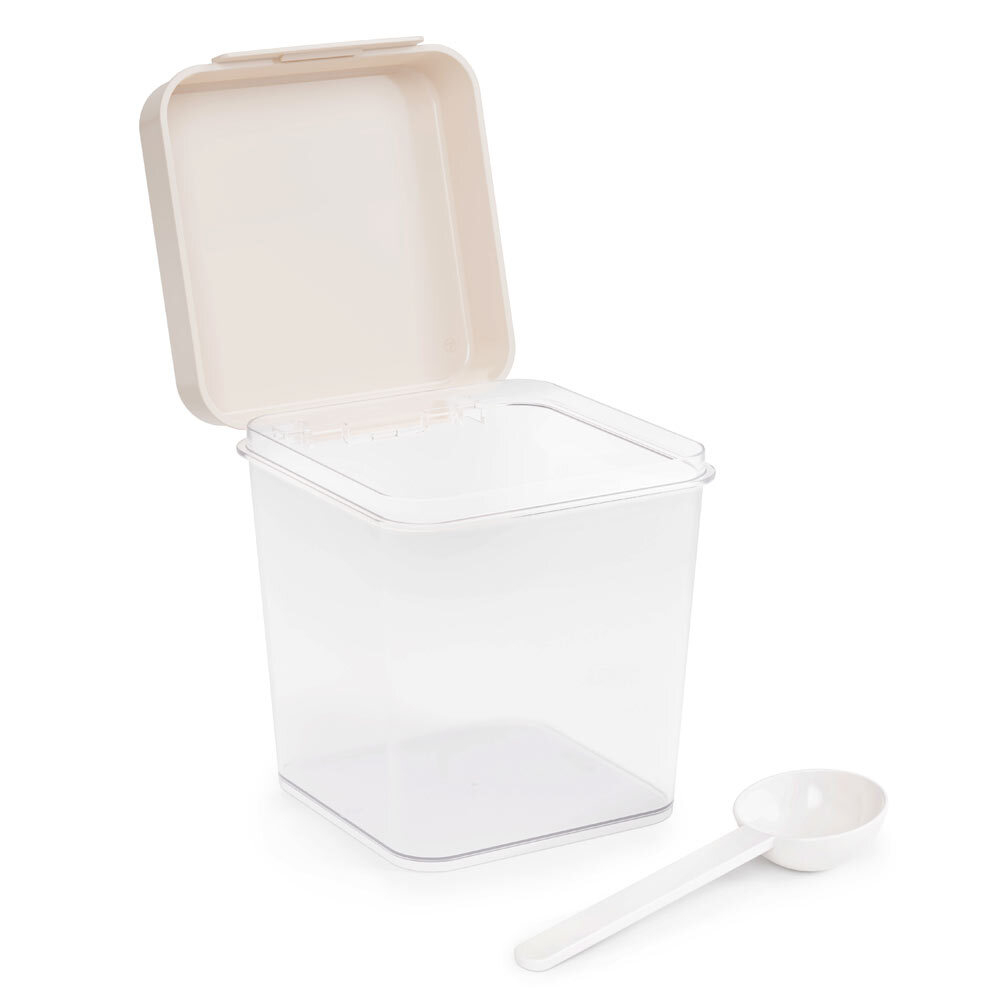 Емкость 1,2л с ложкой прозрачная
